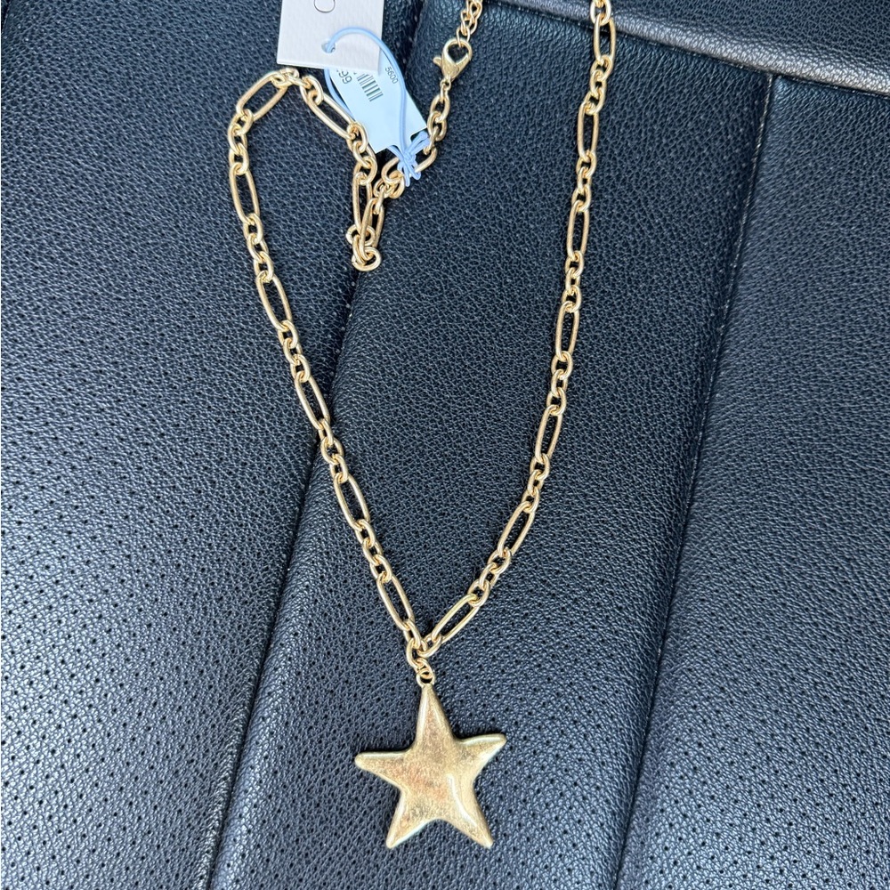 Camila Coelho Gold Star Chain Necklace
